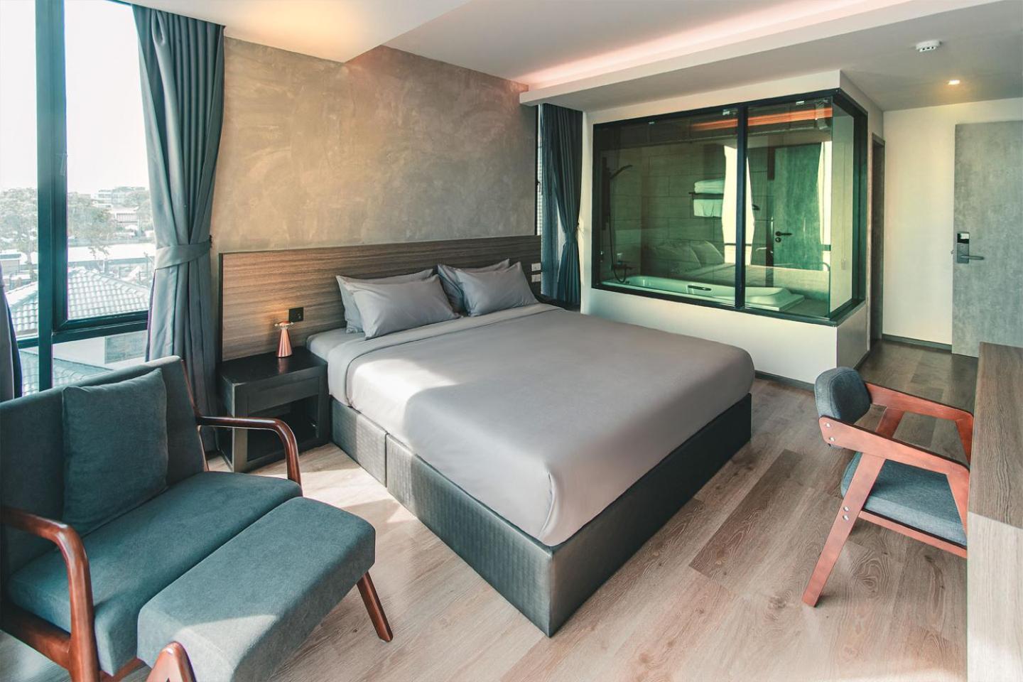 Seed Boutique Hotel Bangsaen Exteriör bild